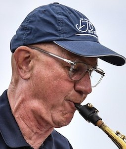 Greg Balfany alto saxophonist with LJO
